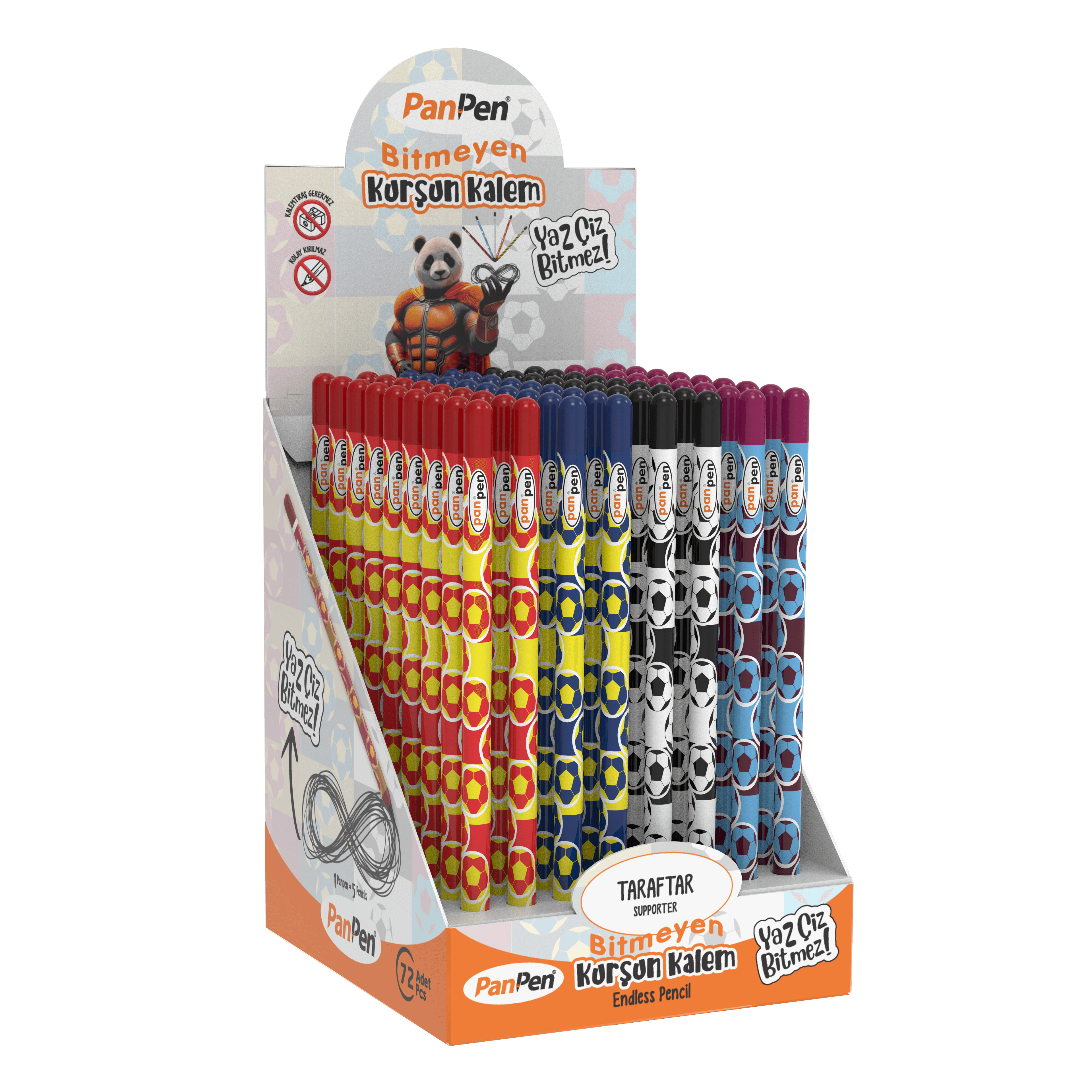 Taraftar Bitmeyen Kurşun Kalem