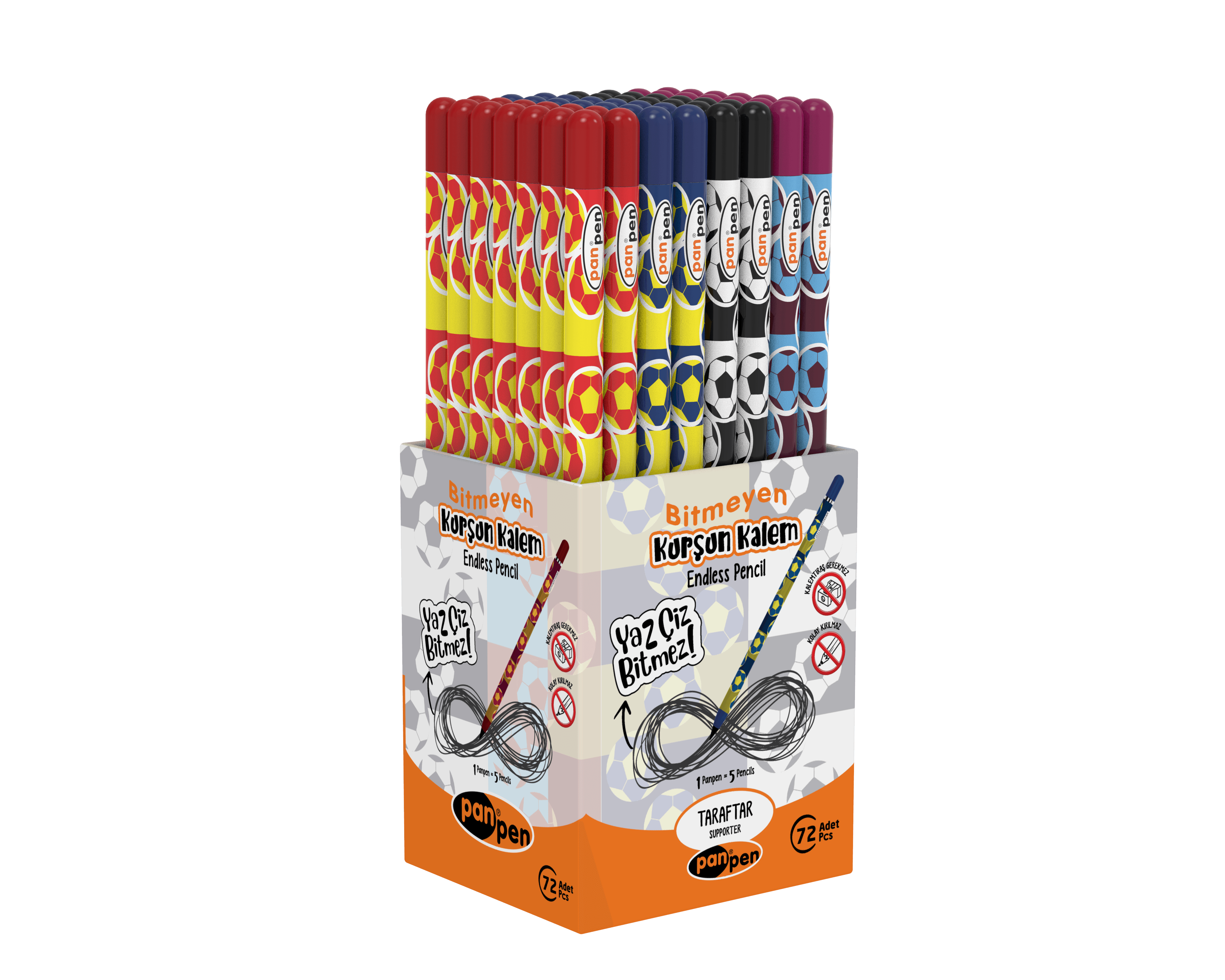 Taraftar Bitmeyen Kurşun Kalem